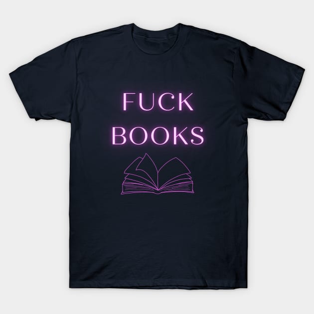 Books part 2 T-Shirt by lawyersbehavingbadly